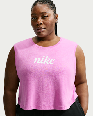 Nike Sportswear Club Women's Loose Cropped Tank Top. Nike.com